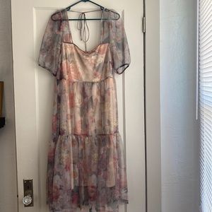 H&M | Floral Maxi Dress